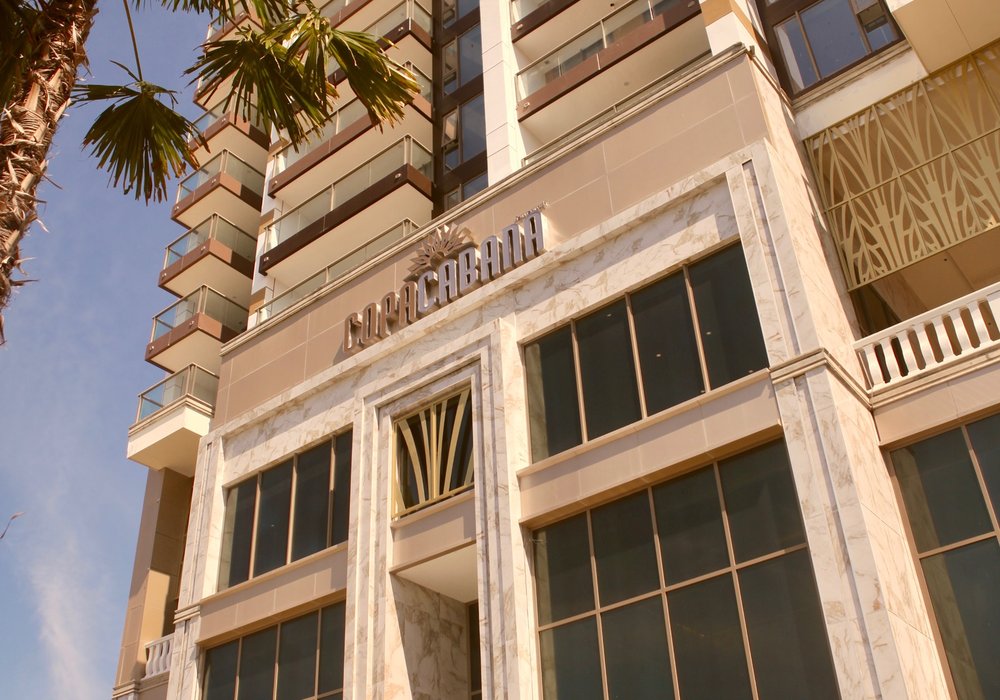 Copacabana Beach Jomtien — building exterior on Jomtien Beach
